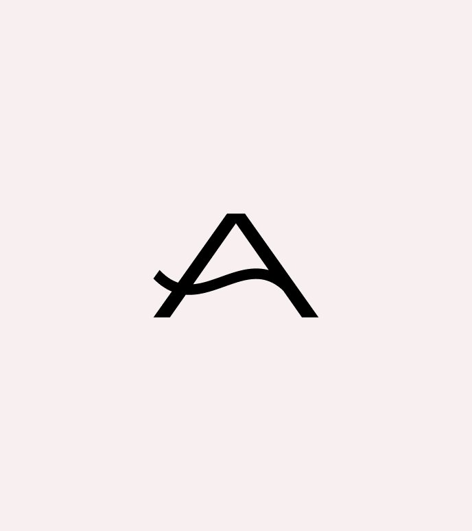 Letter A for the KAAV Imóveis logotype