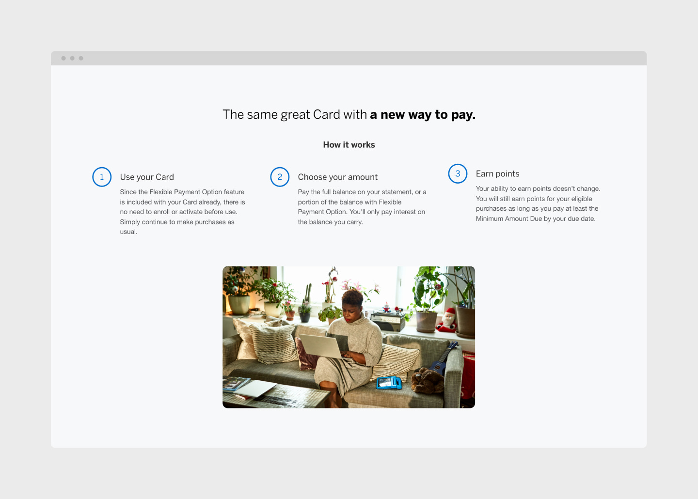 American Expresse Flexible Payment Option how it works